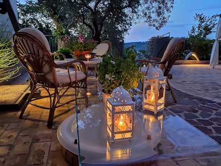 Terraza en la azotea
