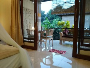 Standard Double Room, Balcony | Terrace/patio - Qiul Guest House (Ubud)