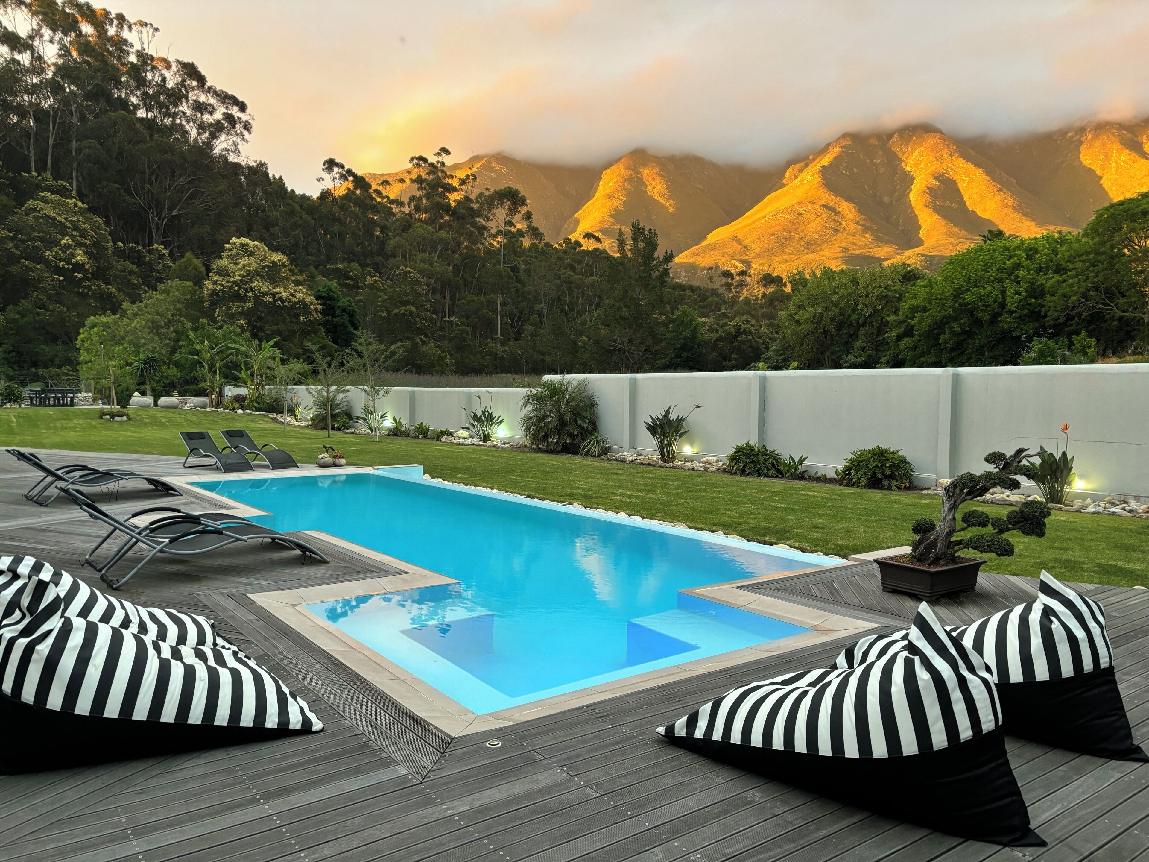 Vue sur les montagnes