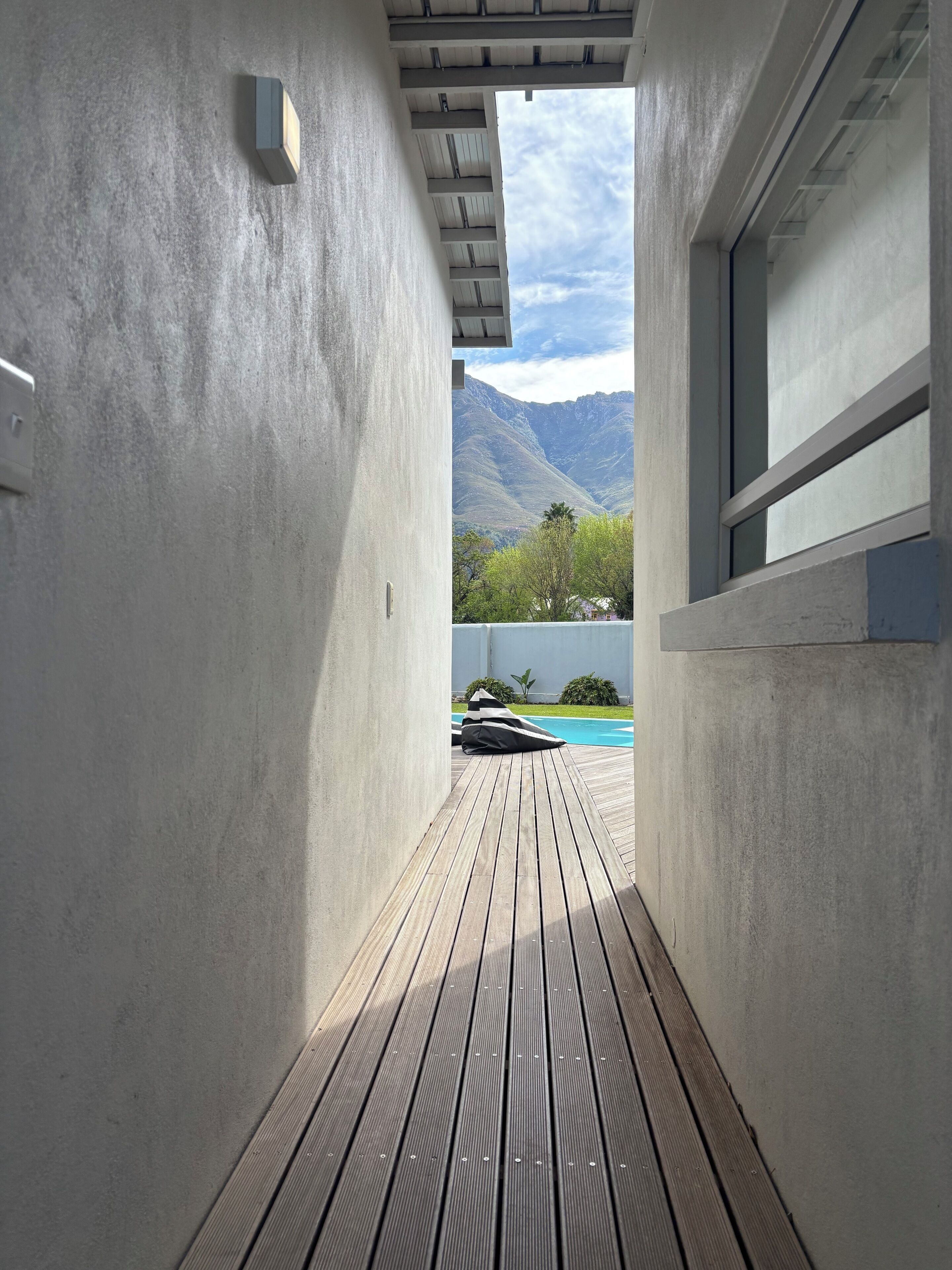 Fassade der Unterkunft