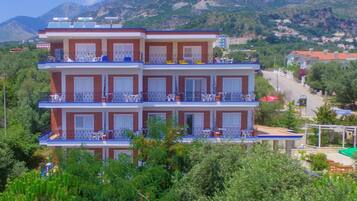 Fassade der Unterkunft