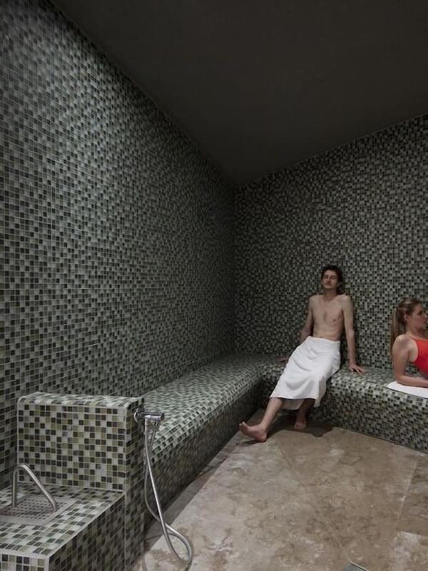 Couples treatment rooms, sauna, steam room, Turkish bath
