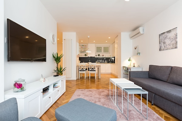 Flat-screen TV, offices