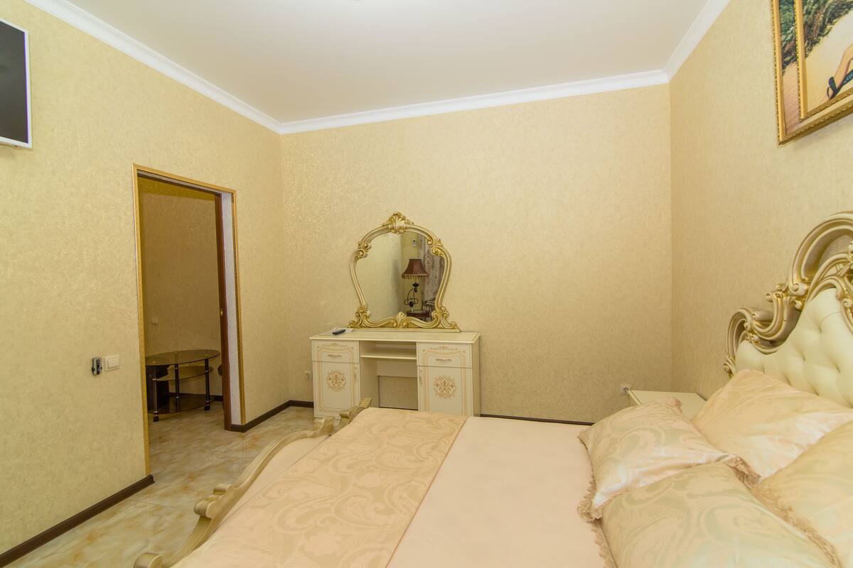 Family Suite, 2 Bedrooms | Premium bedding, desk, blackout drapes, soundproofing