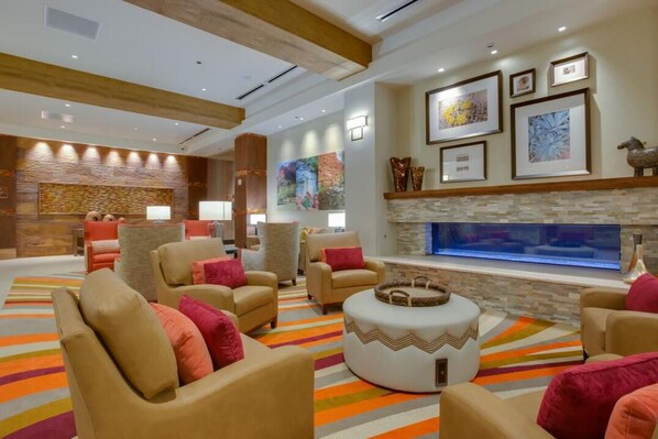 Lobby sitting area