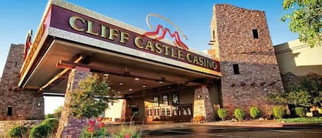 Fassade der Unterkunft