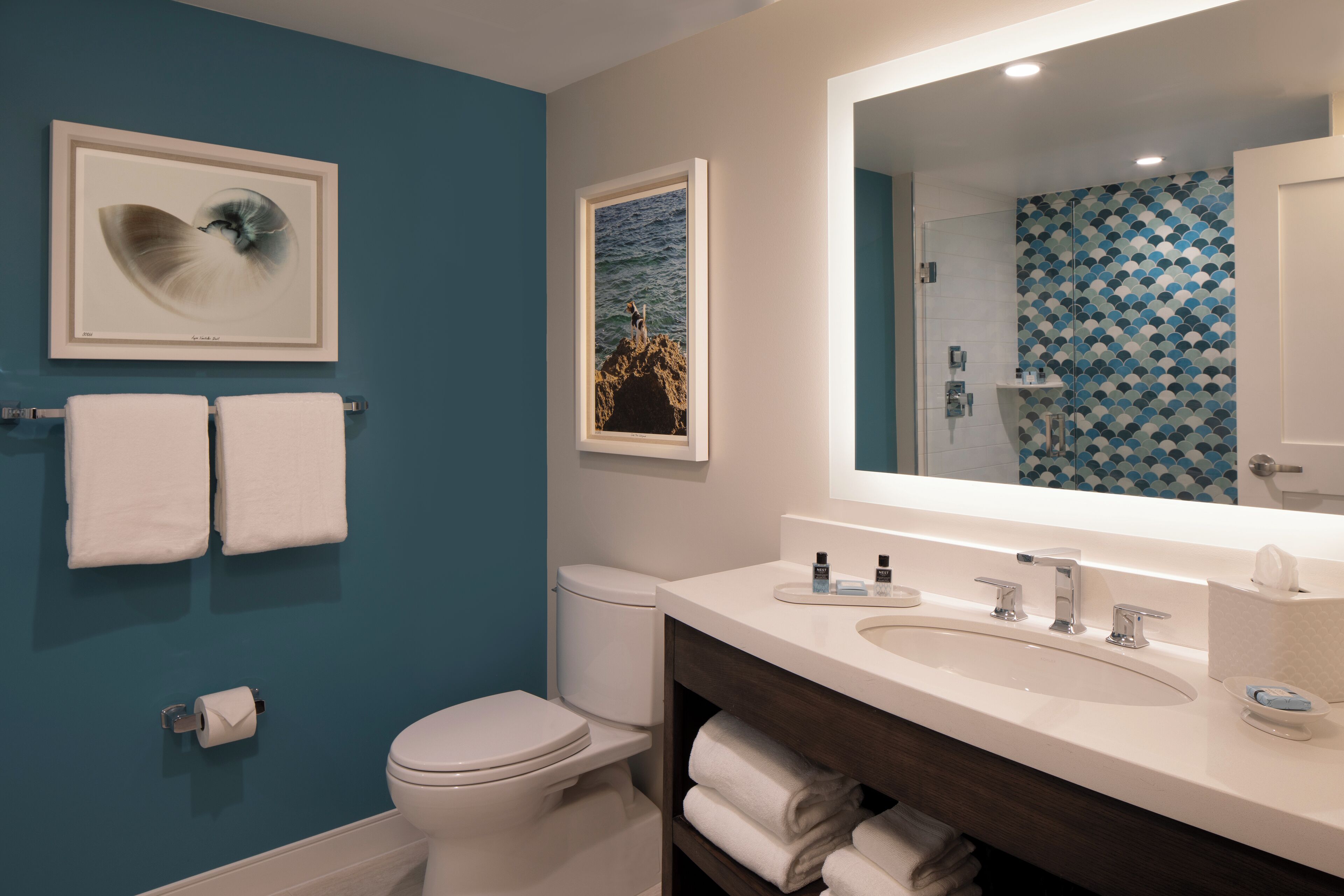 suite, 3 bedrooms, ocean view (2 kings & 2 queens) | bathroom | shower, free toiletries, hair dryer, slippers