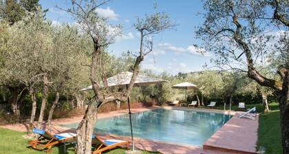 Elegant luxury villa near Florence with private pool and winery