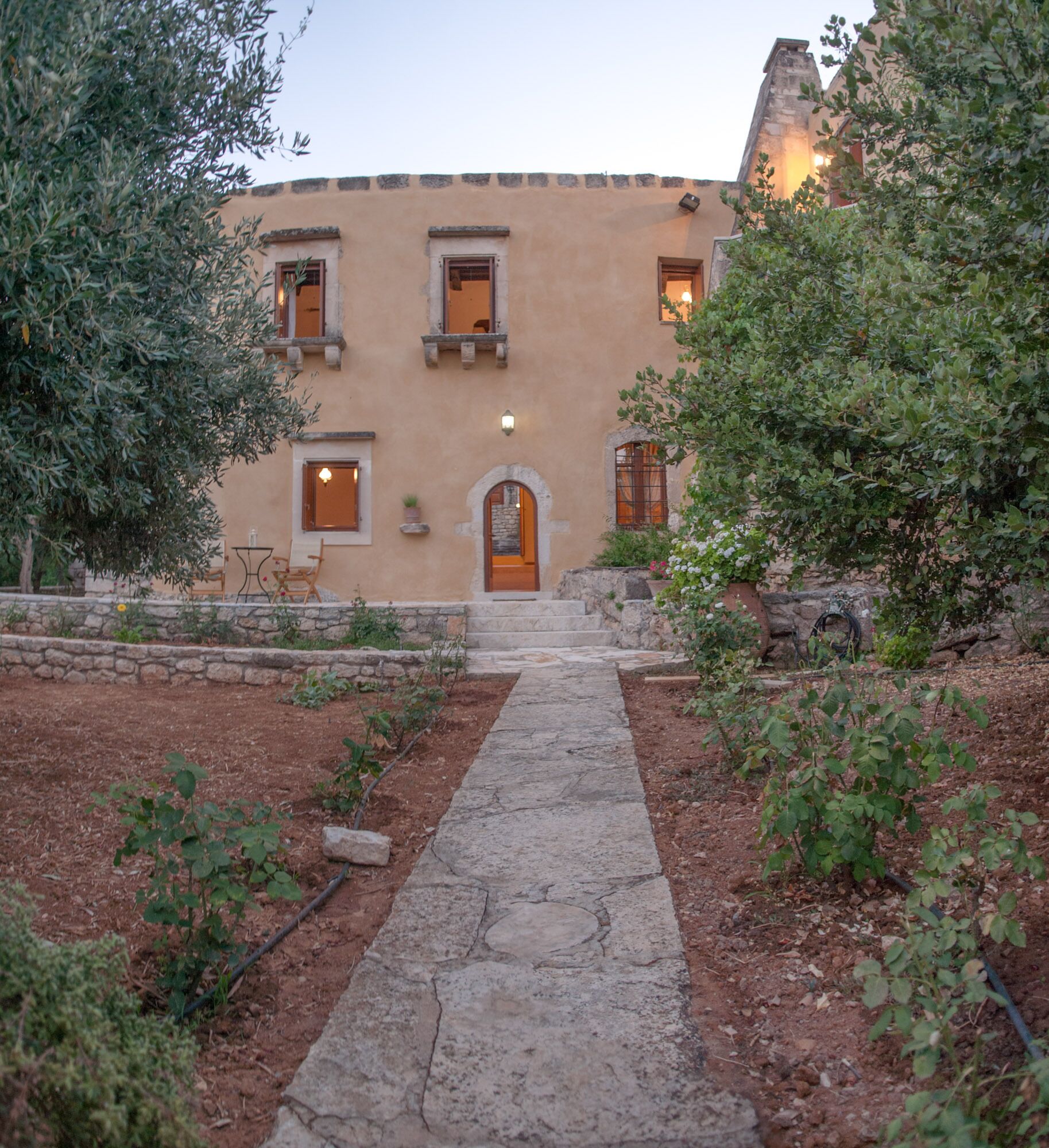 Overnatningsstedets område