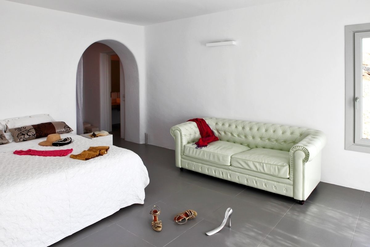 Villa, vistas al mar | Caja fuerte, escritorio, tabla de planchar con plancha y wifi gratis