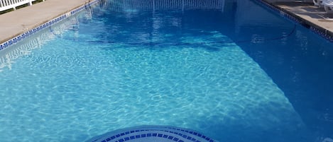 Indoor pool, seasonal outdoor pool