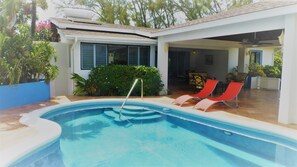 Pool - Coral Villa  - Pool. Near Sam  Lords Castle, Sea views, Beach (St. Philip)