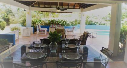 Coral Villa - Pool. Near Sam Lords Castle, Sea views, Beach