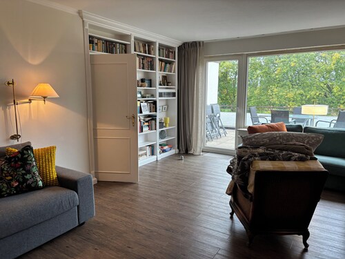 Zentral gelegene Penthousewohnung mit Blick auf Aller und Altstadt.