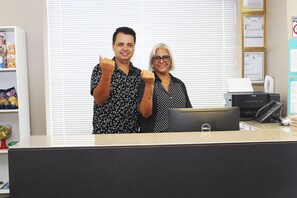 Reception - Hotel Alpha (Uberlandia)