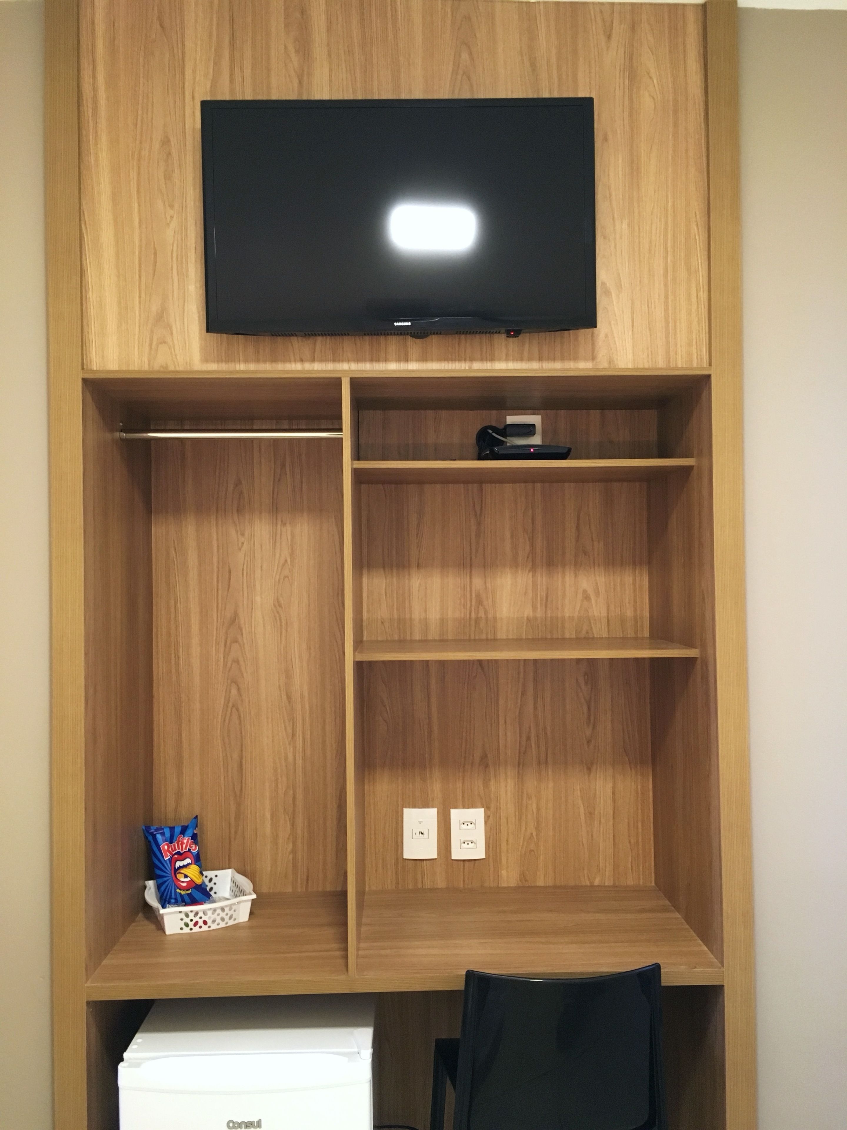 desk, blackout curtains, soundproofing, iron/ironing board