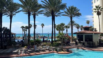 Innenpool, Außenpool