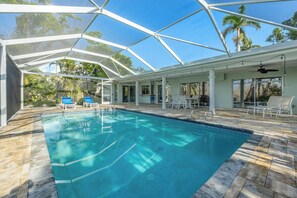 Una piscina climatizada
