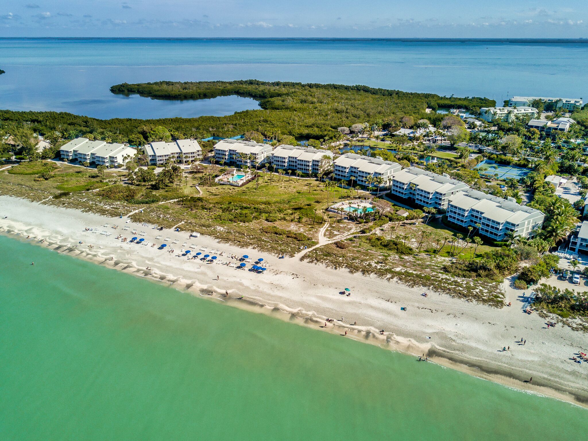 Plage, chaises longues, serviettes de plage