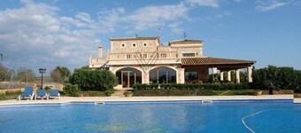 Na Pont, holiday country house for 18 persons in Campos, Majorca