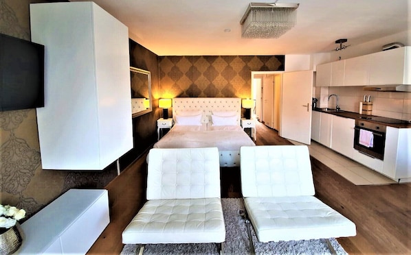 1 quarto, Wi-Fi, roupa de cama