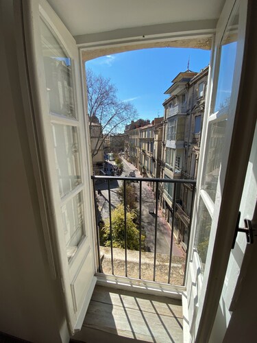 Calm, central and sunny, with unobstructed view