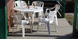 Opções para refeição ao ar livre