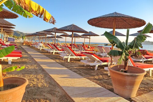 Villa de luxe avec piscine privée et vue mer et coucher de soleil 