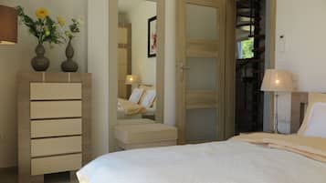 2 quartos, ferros/tábuas de passar roupa, Wi-Fi de cortesia