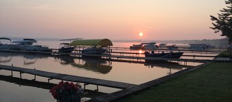 Home on the lake. Walk out your door for Swimming, boating or morning coffee.