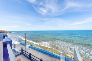 View looking North, Mia Reef on the left side of photo.