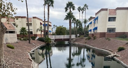 1 Bedroom 1 Bath Cozy Condo in Surprise, AZ. Stay awhile and enjoy!