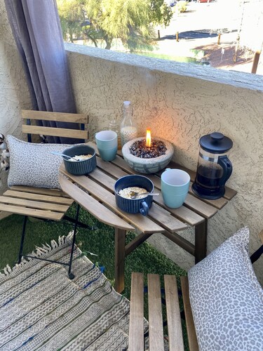  1 Bedroom 1 Bath Cozy Condo in Surprise, AZ.  Stay awhile and enjoy!