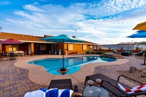 Beheizter Pool