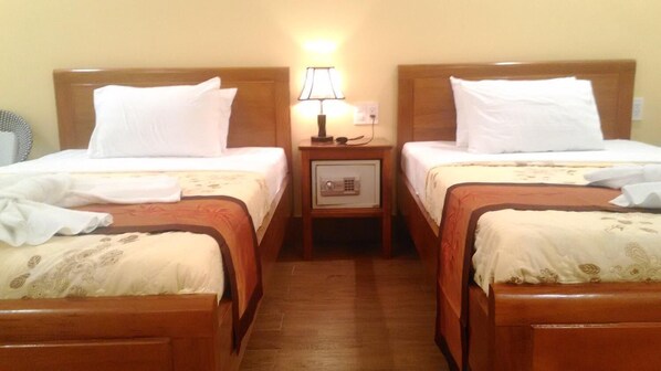 Minibar, in-room safe, desk, blackout curtains