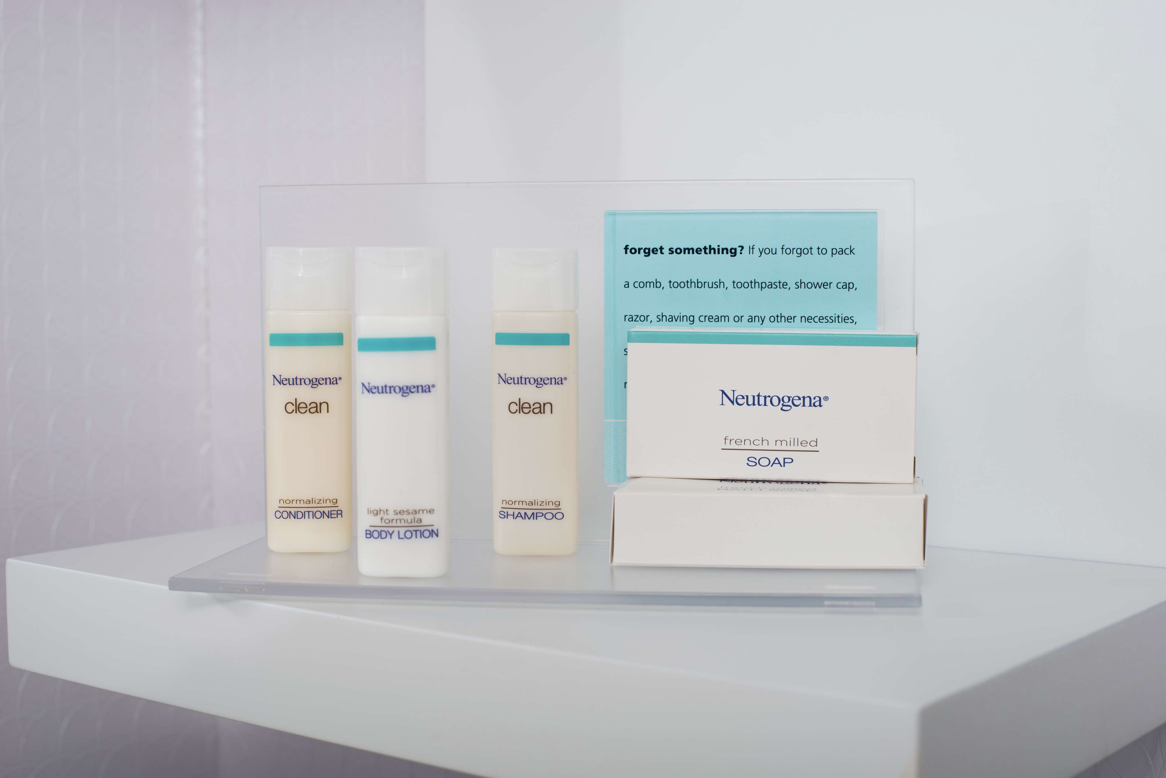 free toiletries, hair dryer, bathrobes, towels