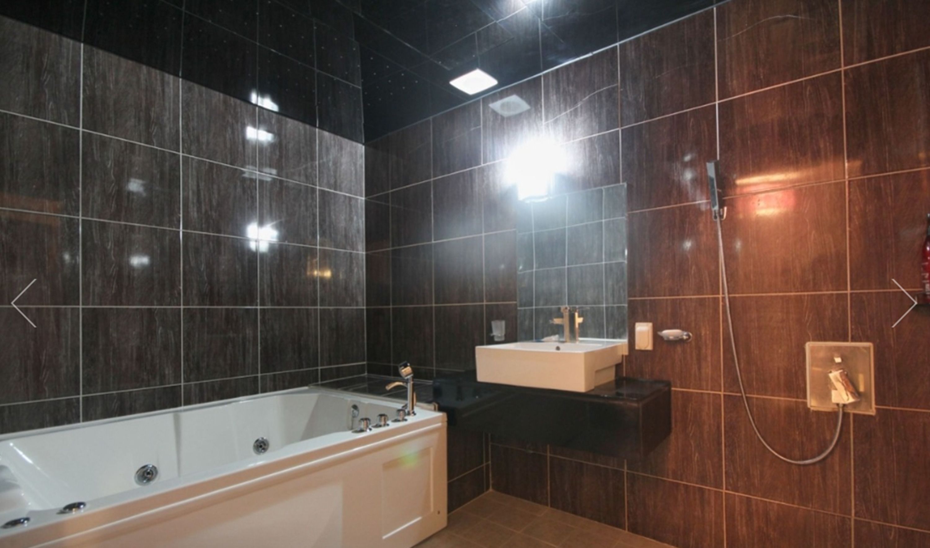 standard room | bathroom | separate bathtub and shower, deep-soaking bathtub, free toiletries