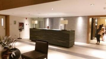 Sala de estar en el lobby