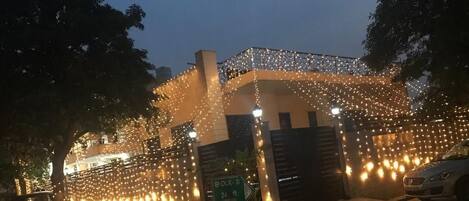 Façade de l’hébergement