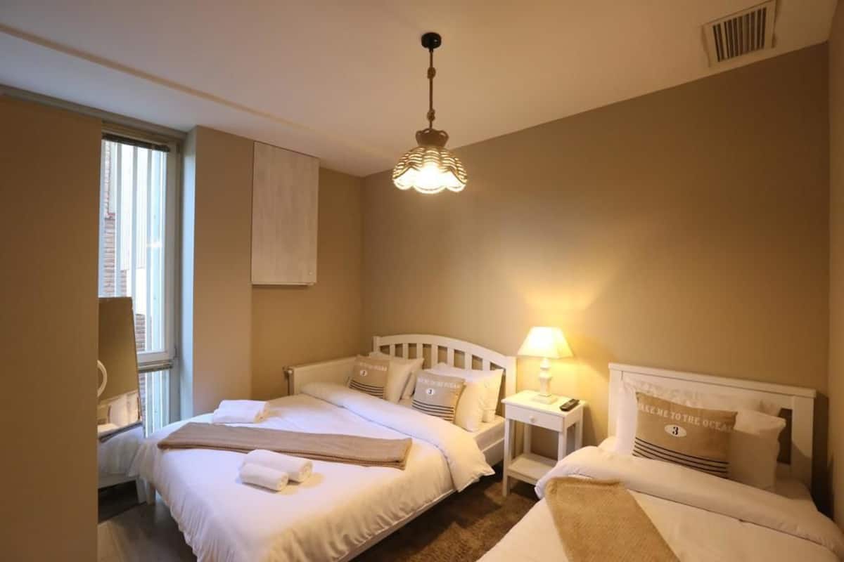 雙人房 (Extra Bed) | 熨斗/熨衫板、免費 Wi-Fi、床單
