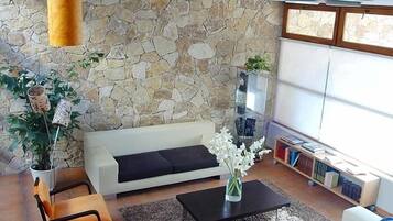 Sala de estar en el lobby