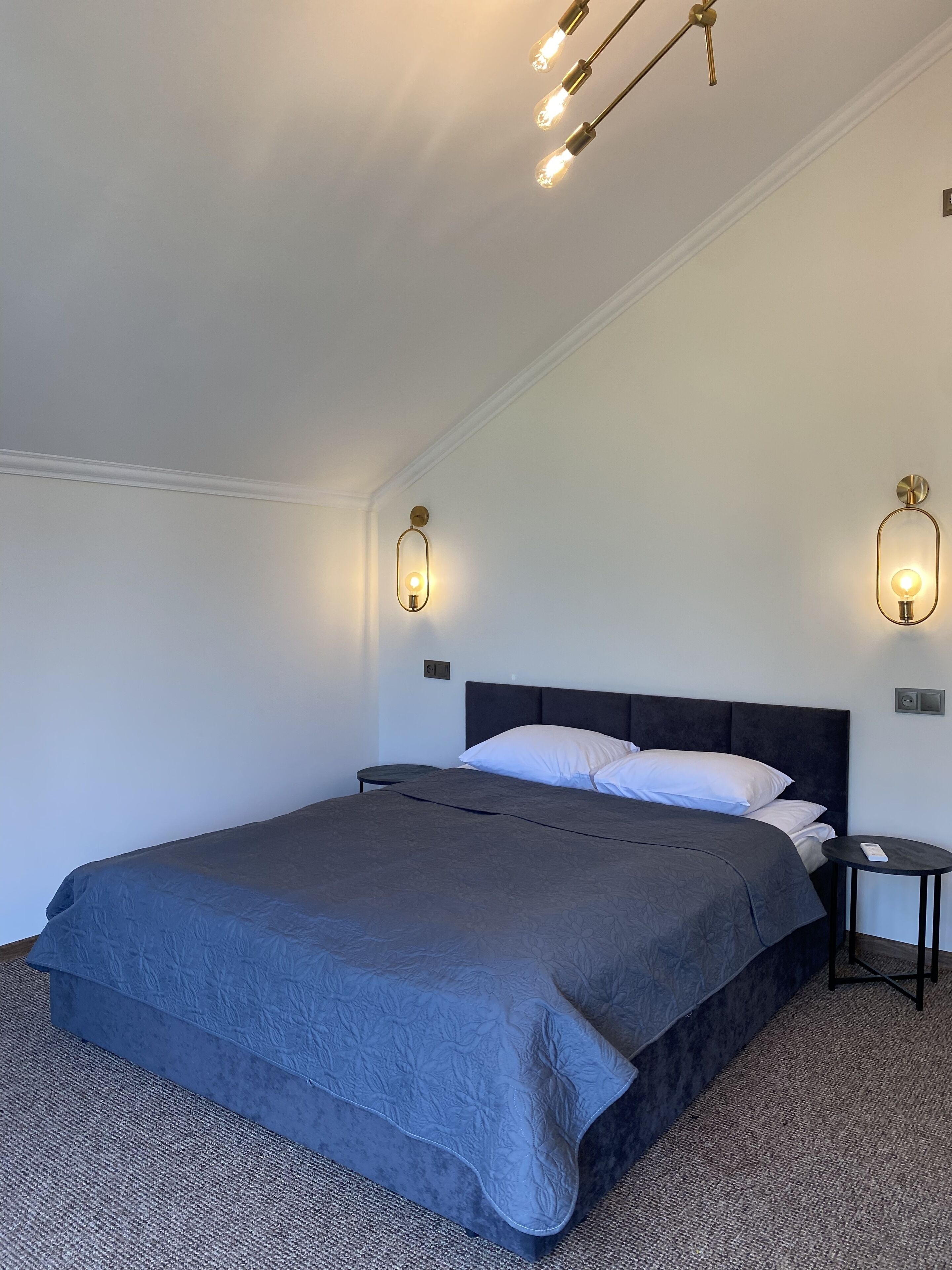 Chalet de lujo | 1 habitación, ropa de cama de alta calidad y minibar 