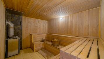 Vil·la familiar, 1 dormitori, sauna, al costat de la piscina | 1 dormitori, roba de llit d'alta qualitat i minibar