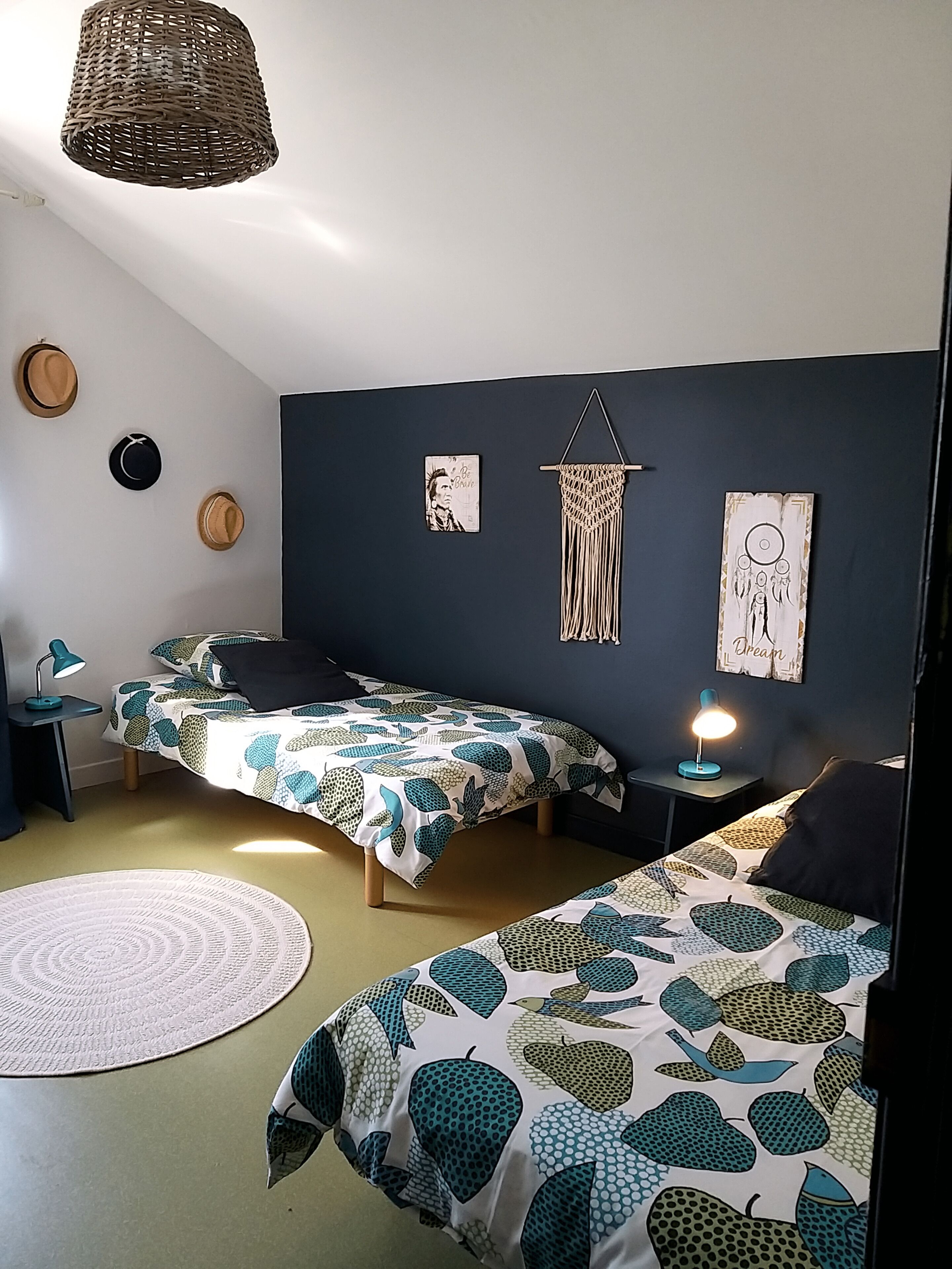 Familie suite, 2 slaapkamers (Althea) | 1 slaapkamer, luxe beddengoed, individueel gedecoreerd