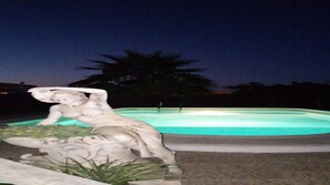 Outdoor pool - Oliva: House / Villa -  Playa deOliva (Oliva)