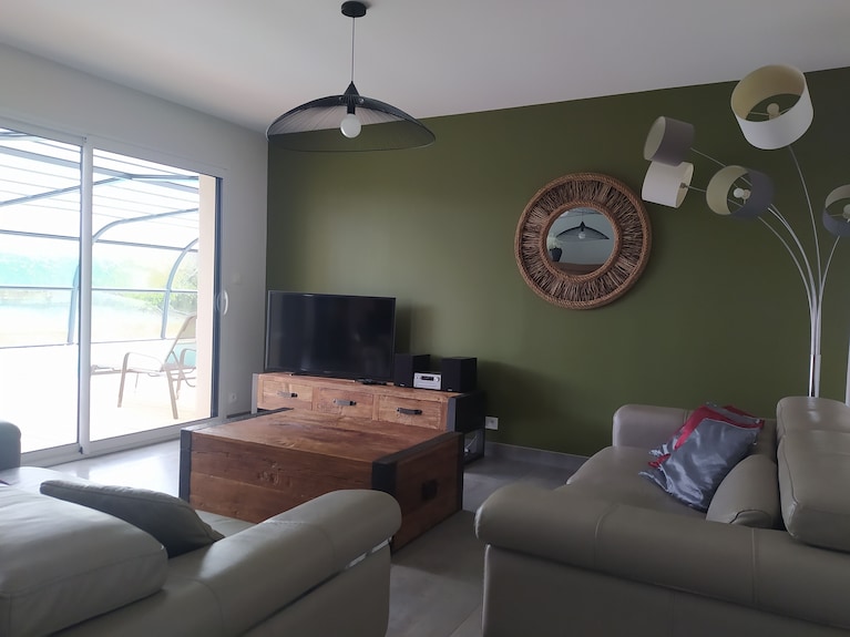 Doëlan, Villa ***** 12 P, Piscine Couverte Et Chauffée, Spa, Sauna, Billard - Finistère