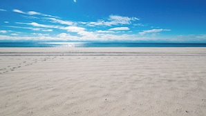 Accommodatie ligt op het strand