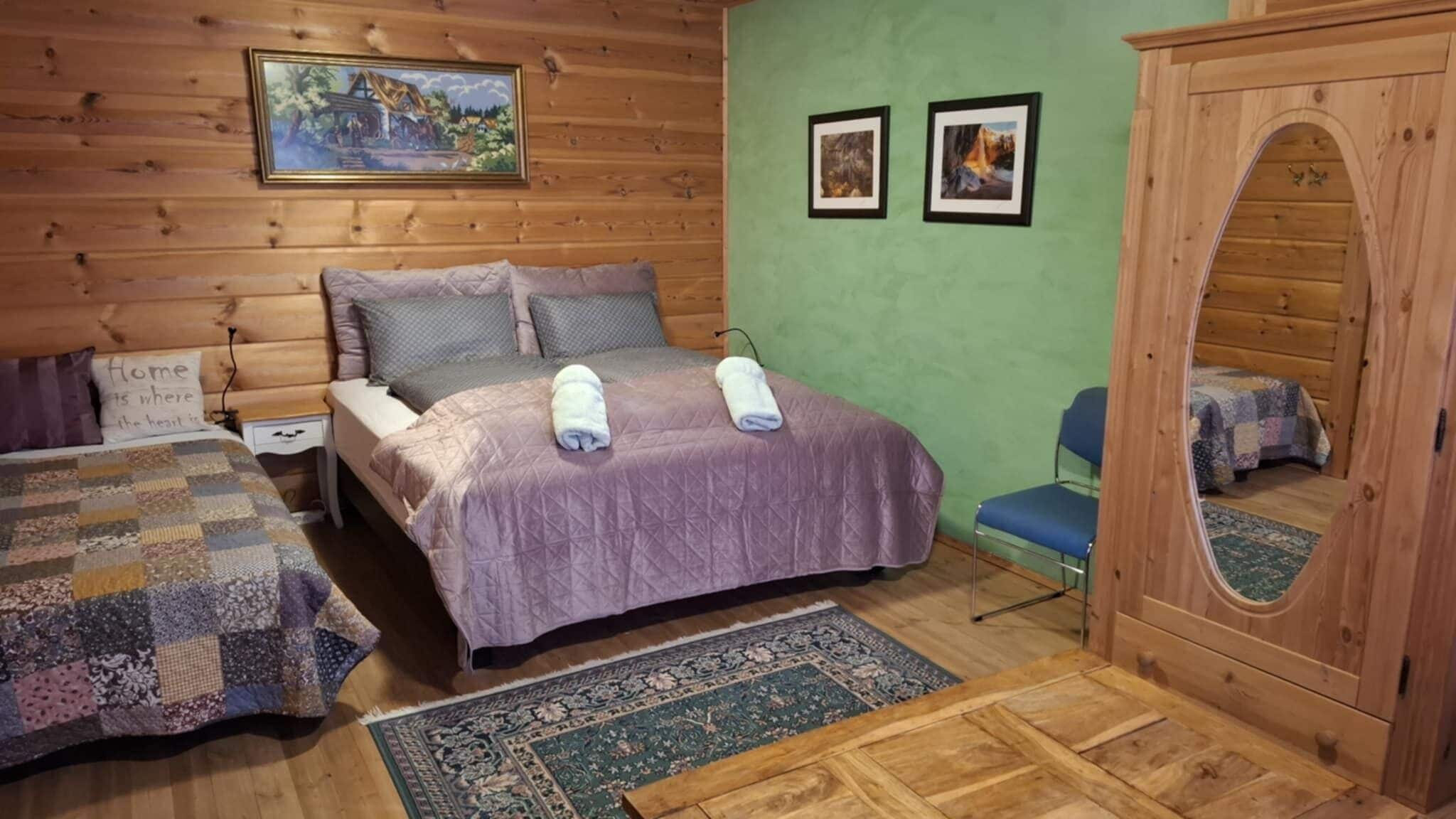 1 habitación, ropa de cama de alta calidad y colchones Select Comfort 