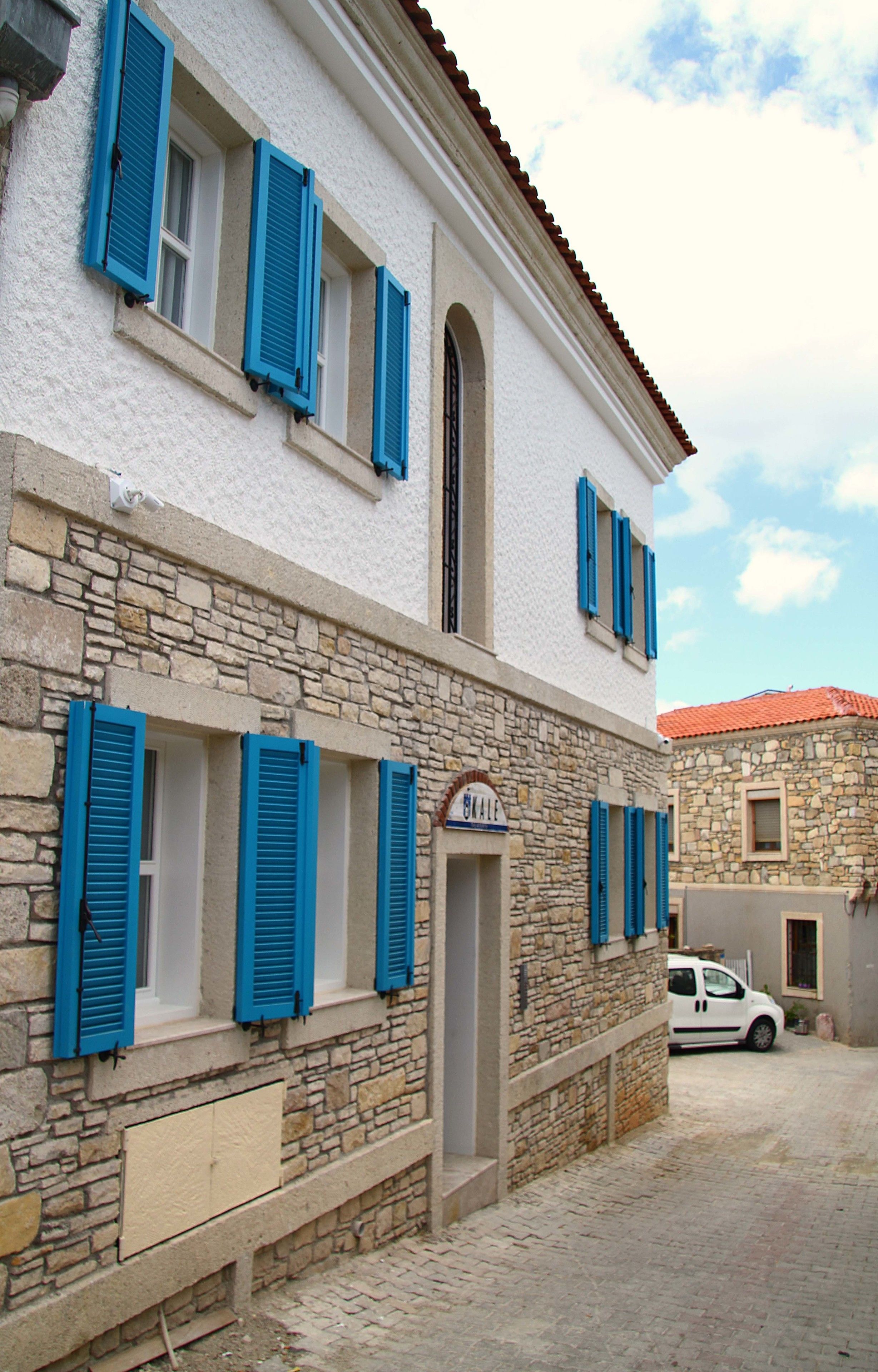 Fassade der Unterkunft