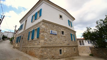 Façade de l’hébergement